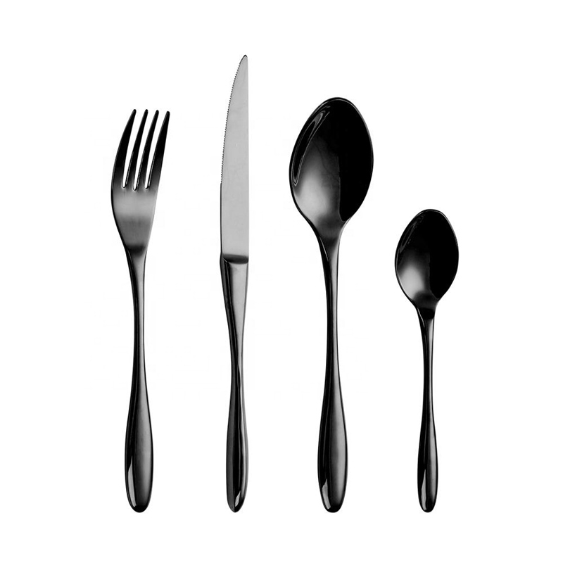 Coltivatori 4pcs set 18/8 In acciaio inox cena con forchetta da coltello di qualità regalo set di posate regalo di lusso